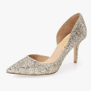 XYD Women D'Orsay High Heels Comfortable Slip-on Closed Pointed Toe Sexy